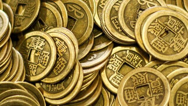 Кинески амајлии за монети за среќа